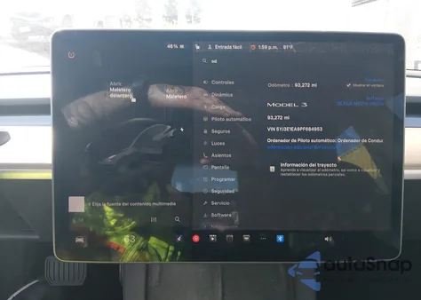 2026 Tesla Model 3 Premium Rear-Wheel Drive/Standard Rear-Wheel Drive из США, поврежденный, VIN 5YJ3E1EA9TF684953